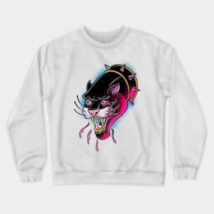 Neon Panther Crewneck Sweatshirt